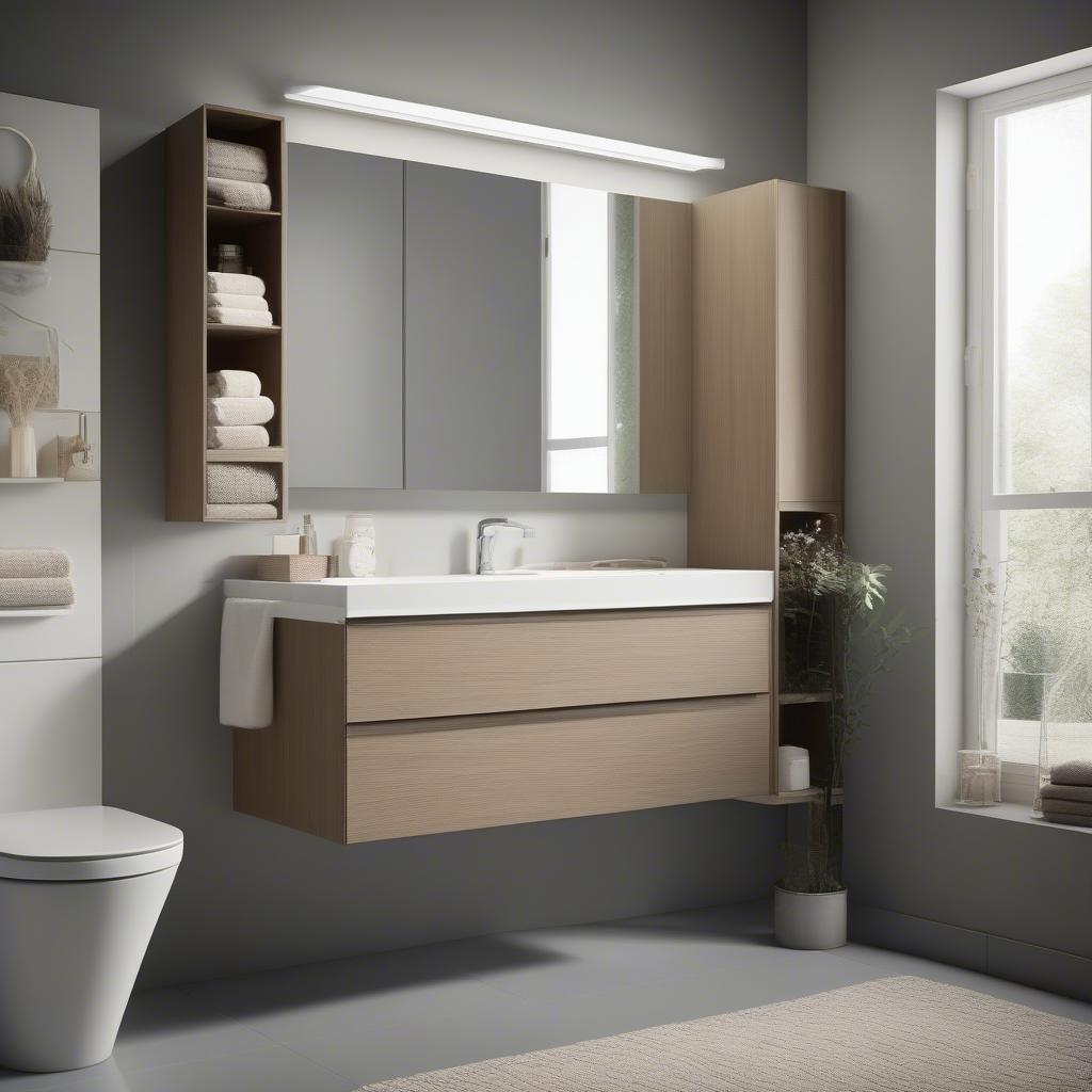 Modern Wickes Bathroom Cabinets