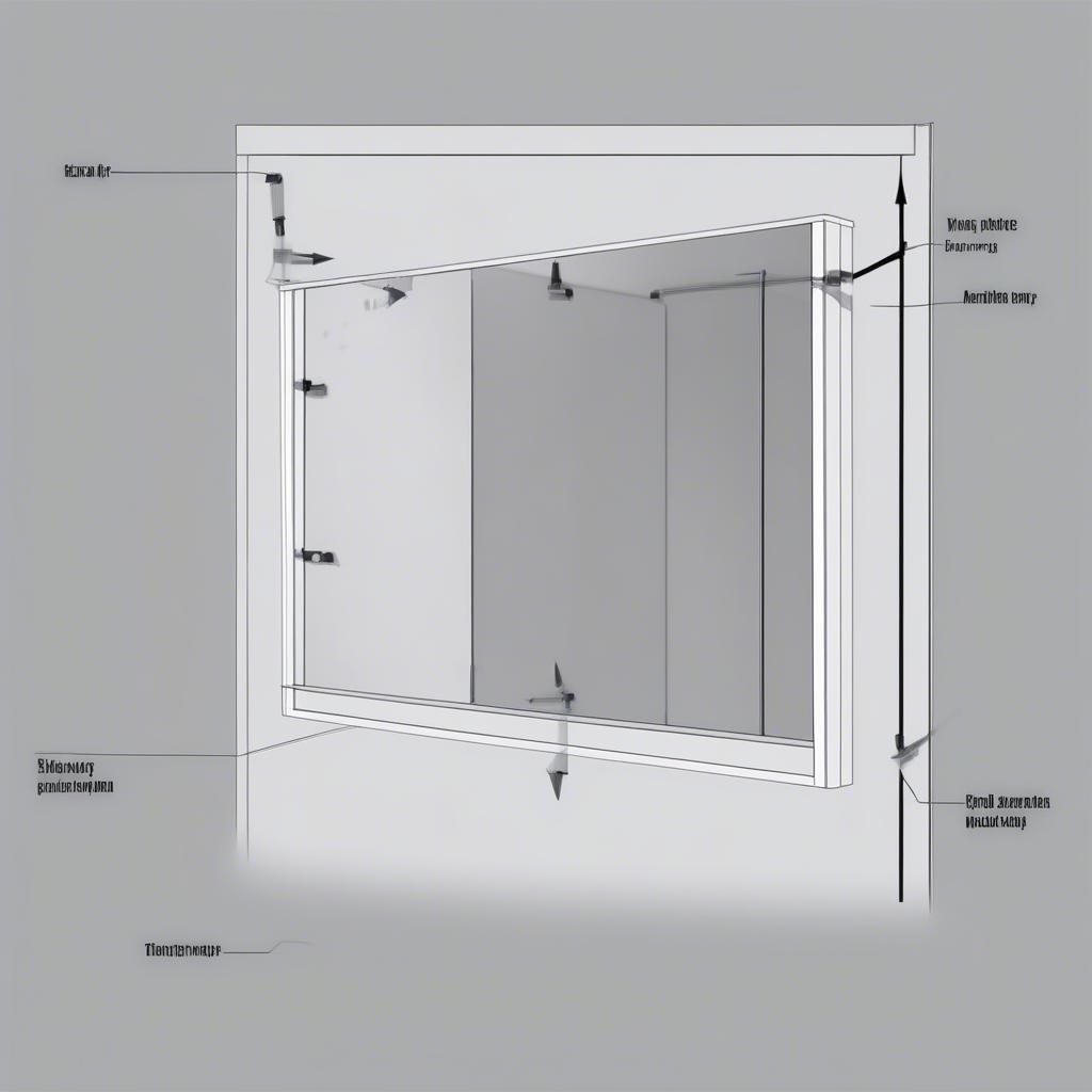 Installing a Wickes Bathroom Mirror Cabinet