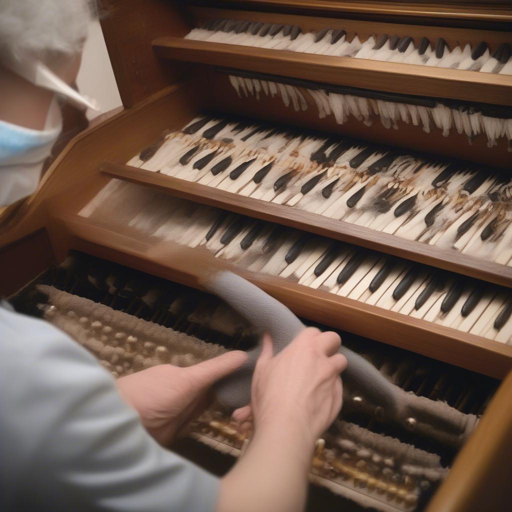 Cleaning and Maintaining a Wickes Cabinet Organ