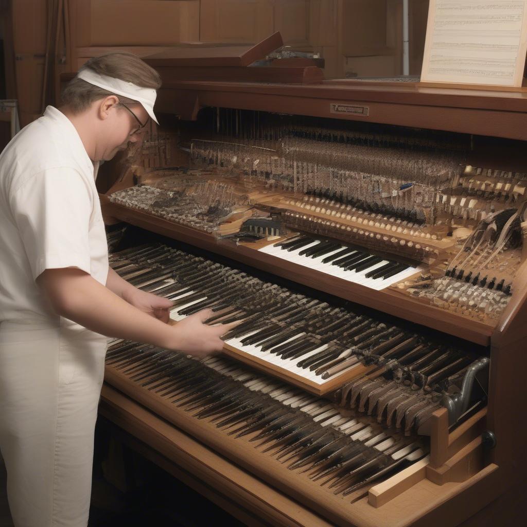 Maintaining a Wickes Cabinet Organ