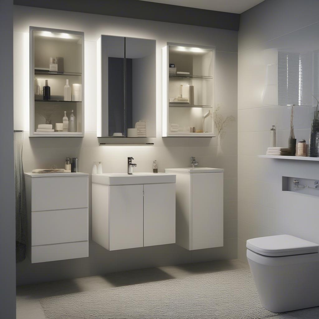 Wickes Illuminated Bathroom Cabinet Sizes