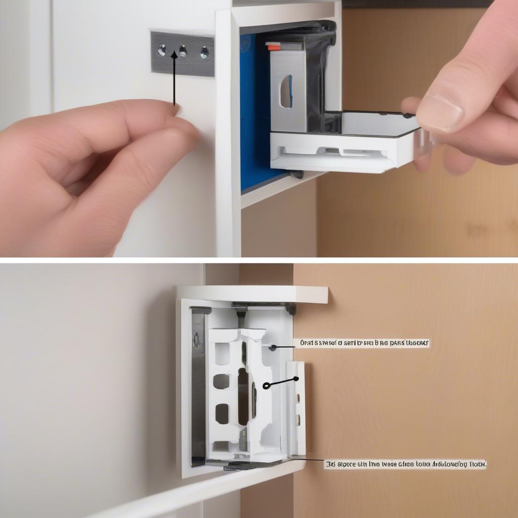 Installing Kitchen Cabinet Brackets from Wickes