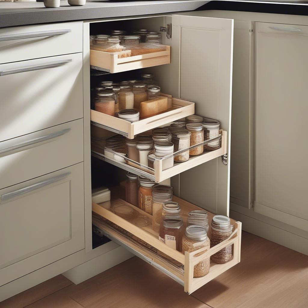 Wickes Kitchen Cabinet Pull-Out Pantry System