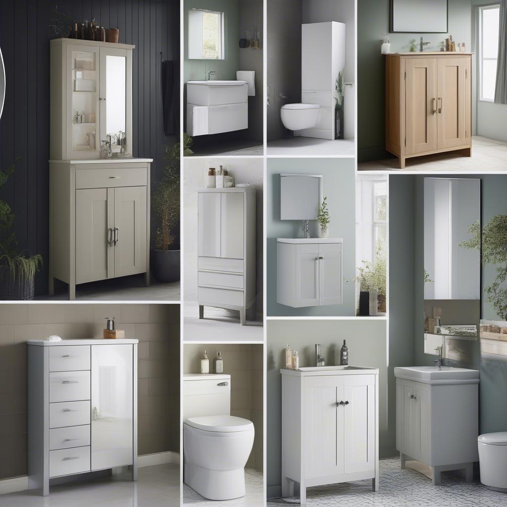 Different Styles of Wickes Mirrored Cabinets