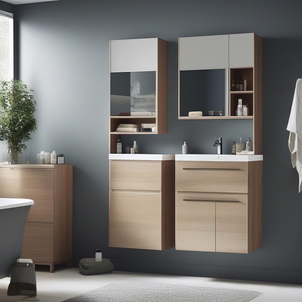 Modern Bathroom Cabinets at Wickes