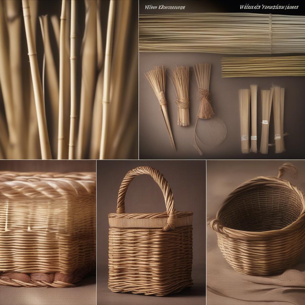 Willow, Wicker, and Rattan: A Visual Comparison