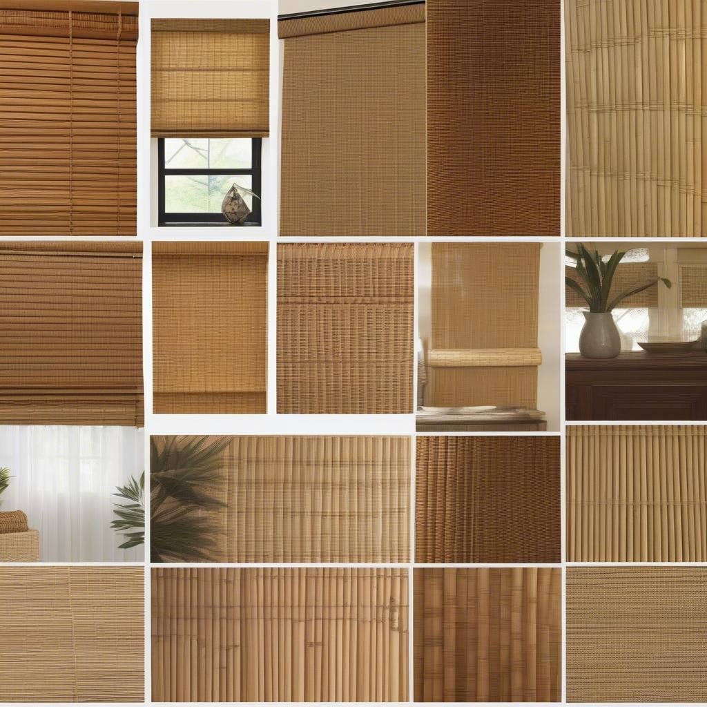 Different Styles of Woven Window Coverings