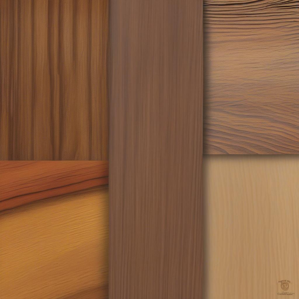 Close-up view of different frame materials - wood, metal, and plastic - highlighting their textures and finishes.