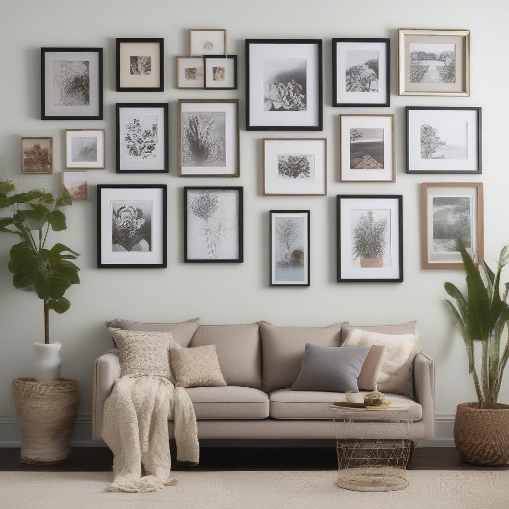 Creating a Wall Gallery with 11x14 Frames