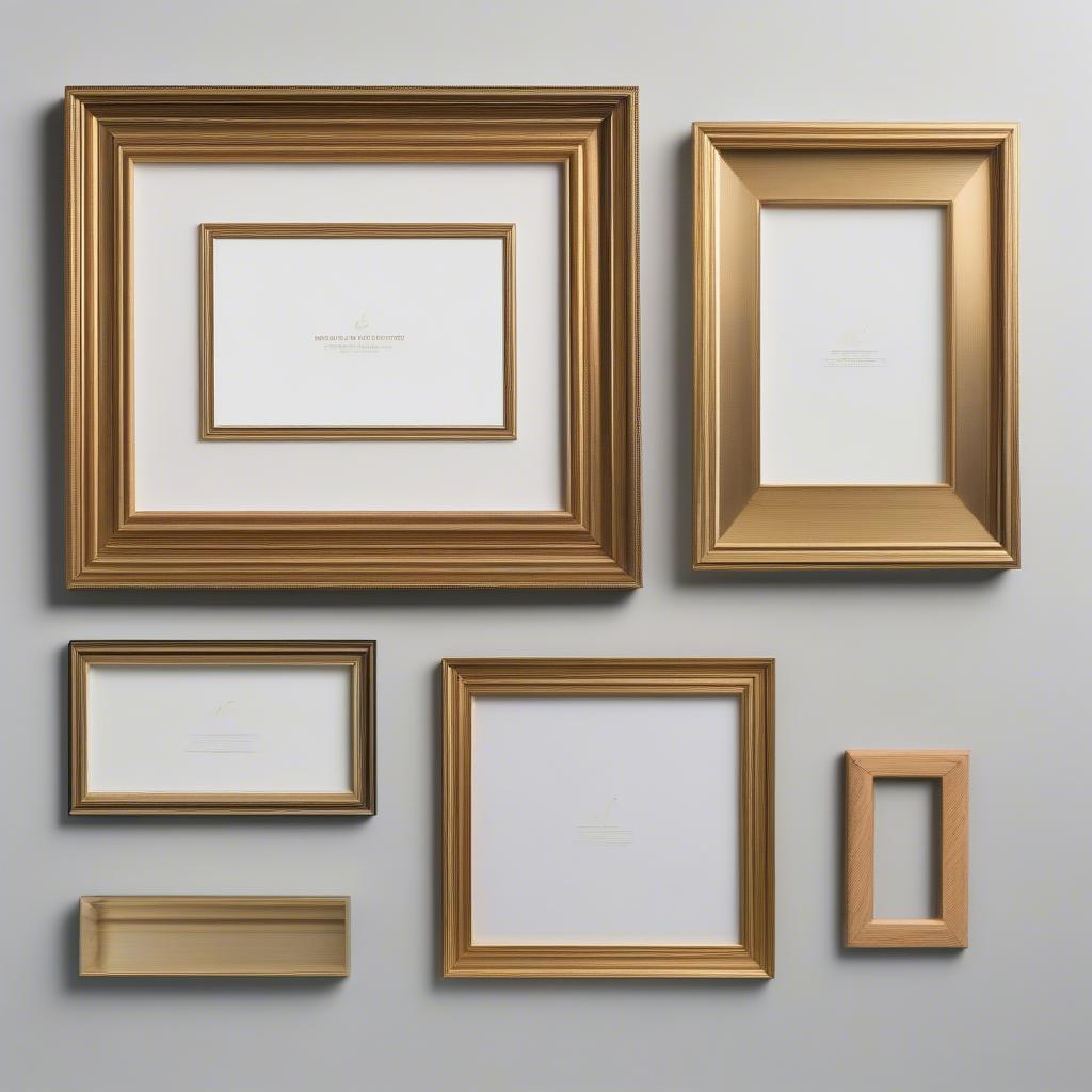 11x14 Gold Frames: Exploring Materials and Finishes like Wood, Metal, and Plastic with Various Gold Finishes