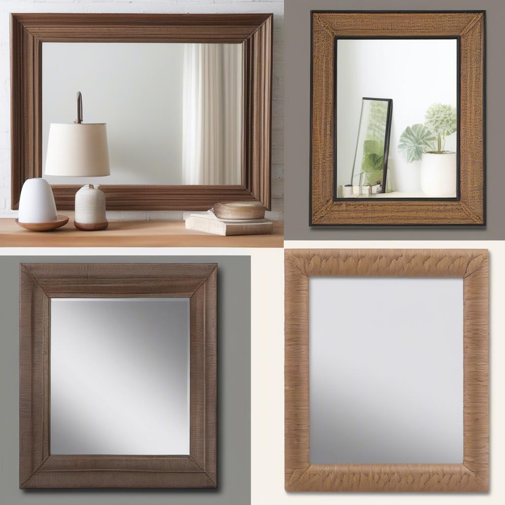 Different 11x14 Mirror Frame Styles