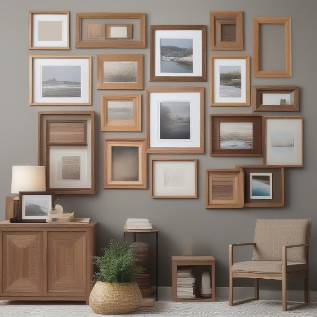 Variety of 11x14 Natural Wood Frames