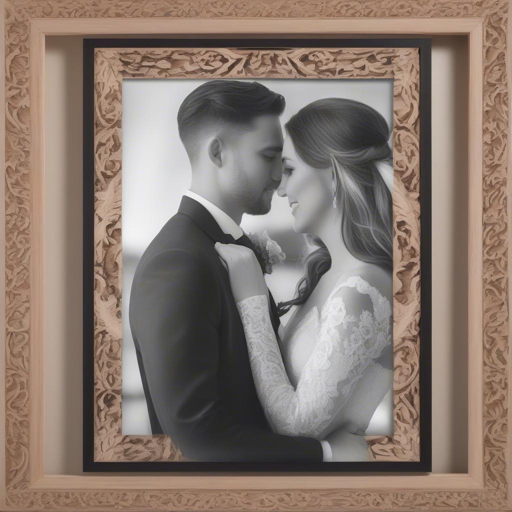 Wooden 11x14 Wedding Picture Frames