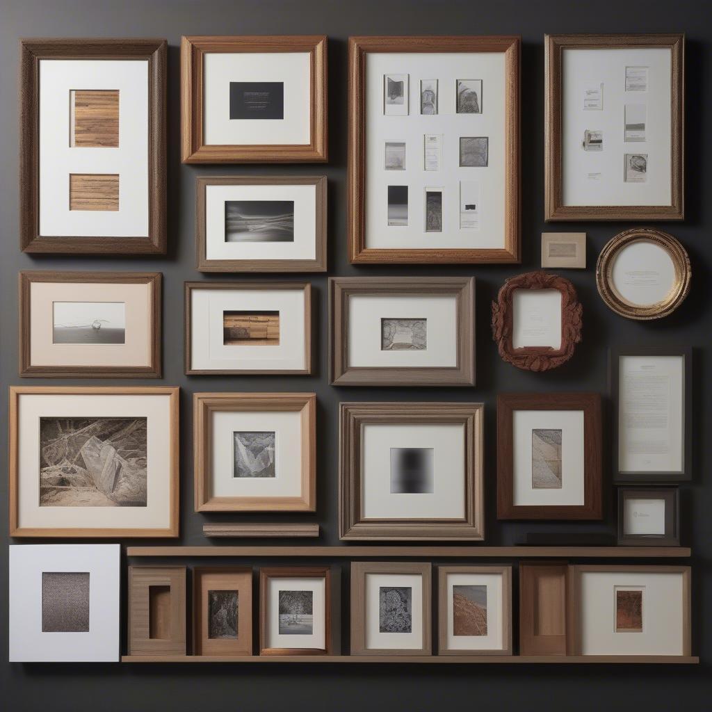 Variety of 11x14 Wood Frames