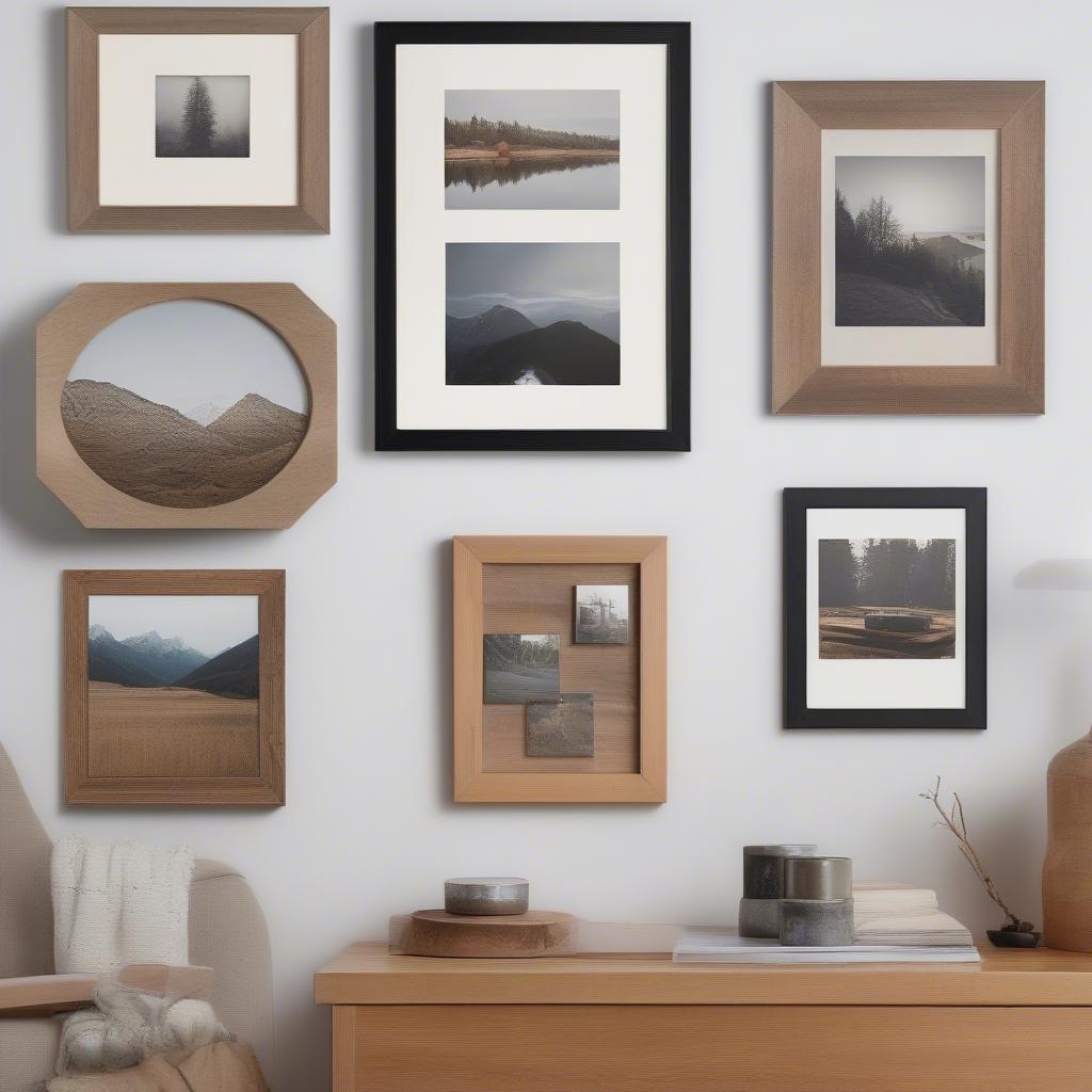 Variety of 11x14 Wood Frames