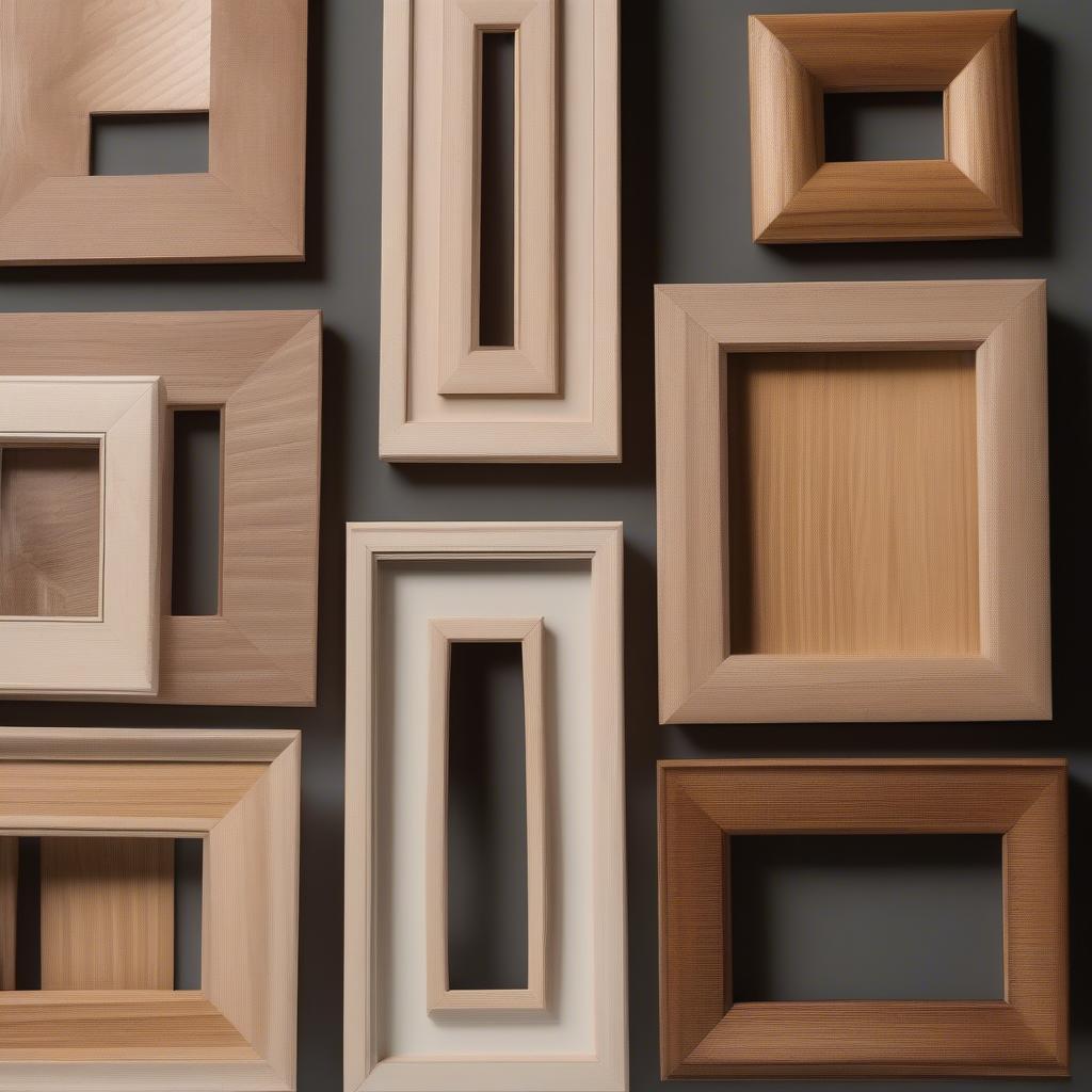 12x12 Wooden Picture Frames Showcase