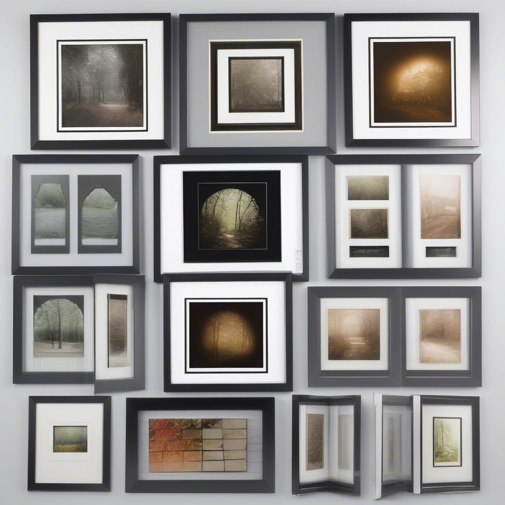 12x16 Inch Frame Glass and Matting Options