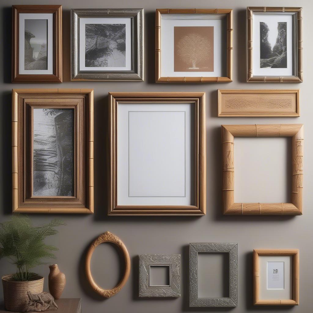 12x16 Picture Frame Material Options: Wood, Metal, Bamboo