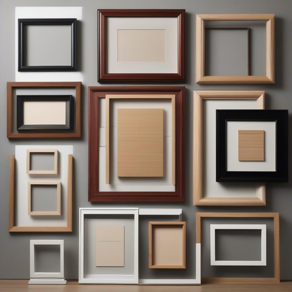 Various 12x16 Wood Frames