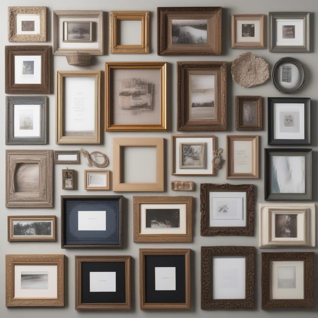 Various 13x13 Picture Frame Styles