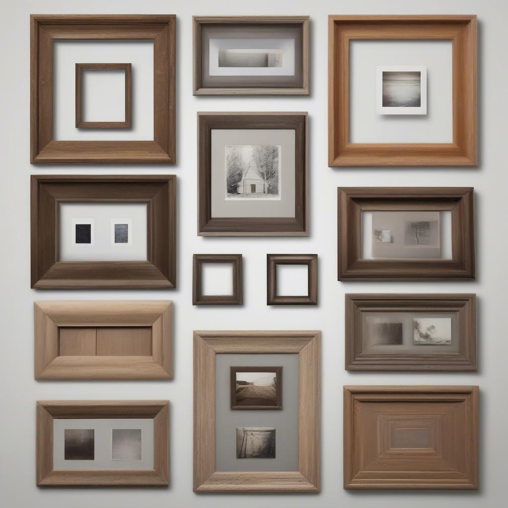 Various 13x13 Wooden Frames