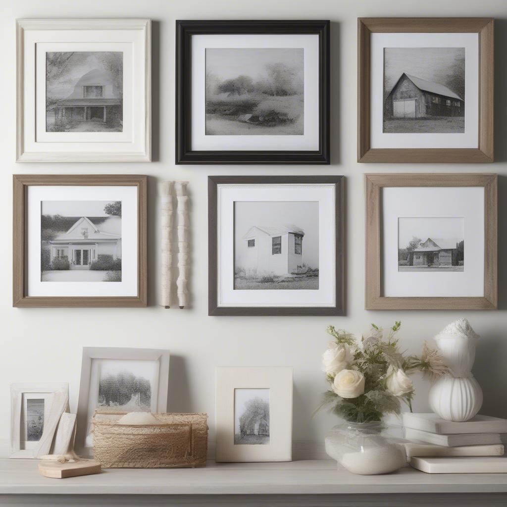 16x16 White Frame Styles: Modern, Traditional, and Rustic