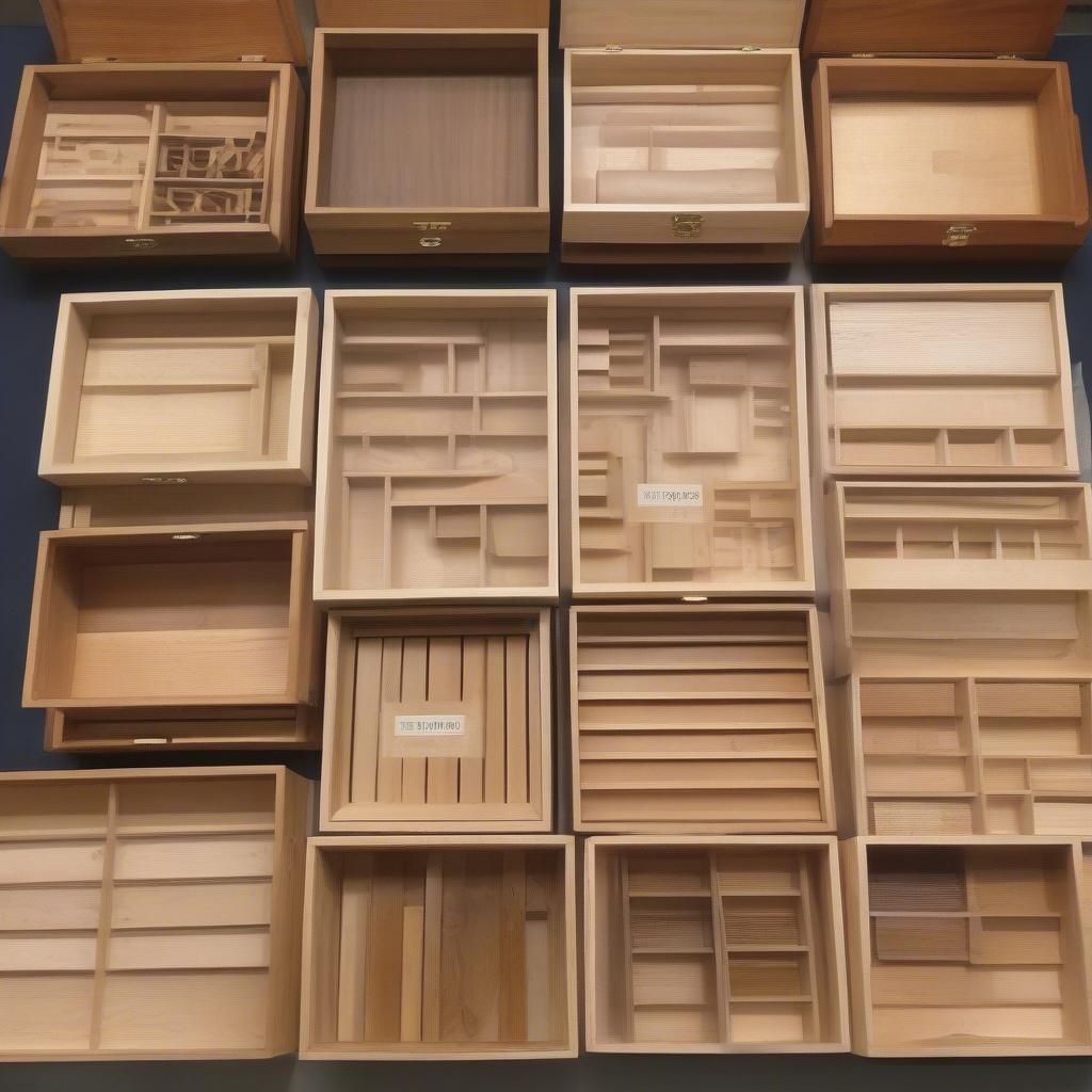 Variety of 16x16 Wood Boxes