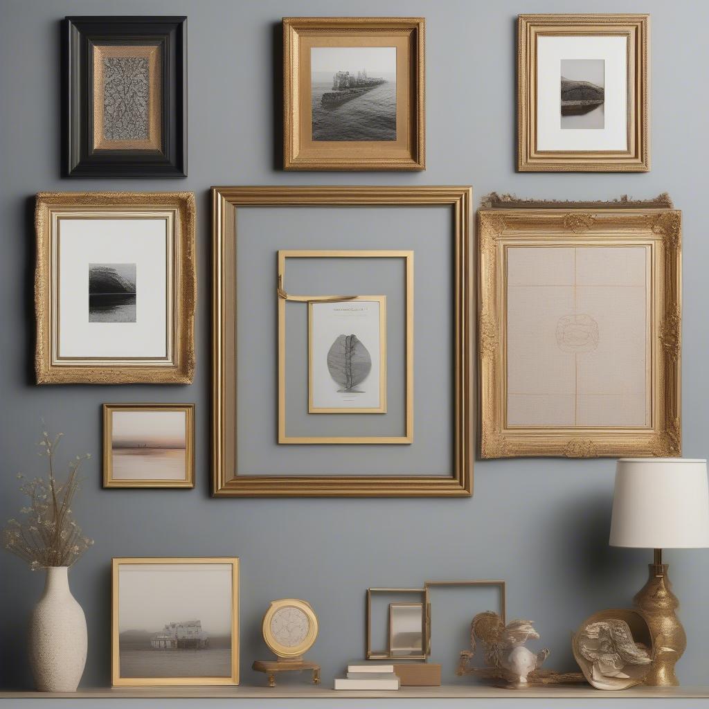 Various 16x20 Gold Frame Styles