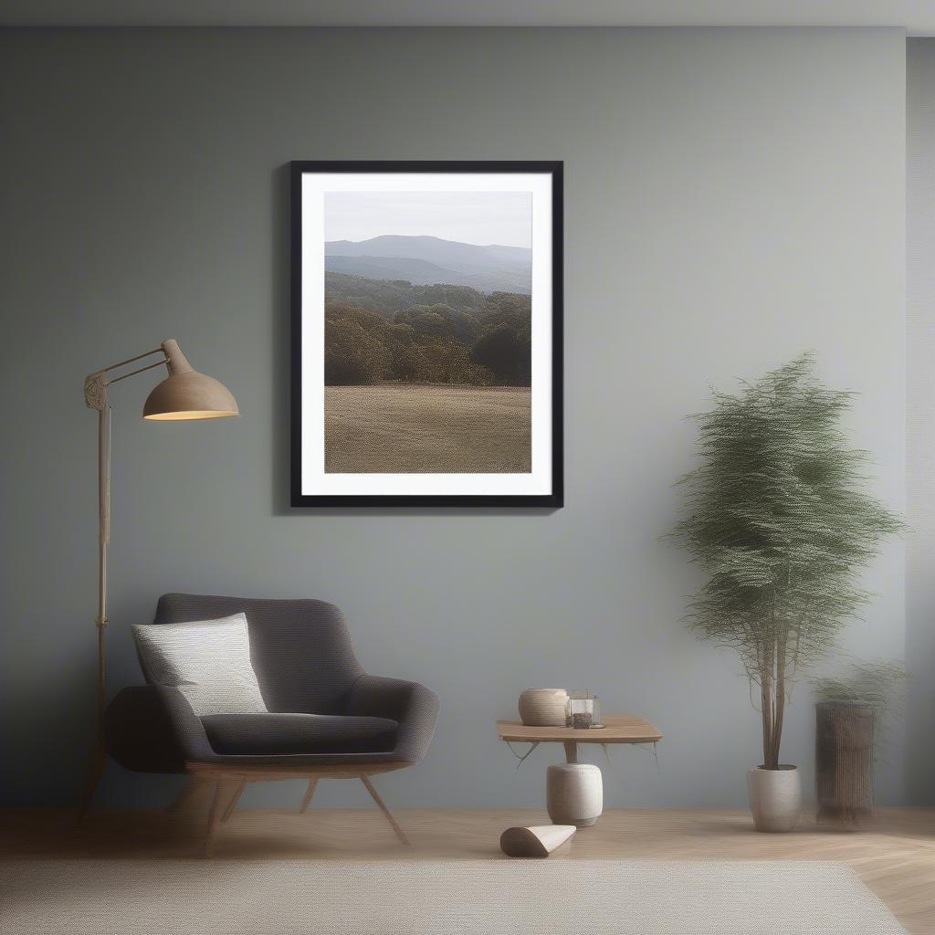 Optimal Wall Placement for a 16x20 Framed Photo