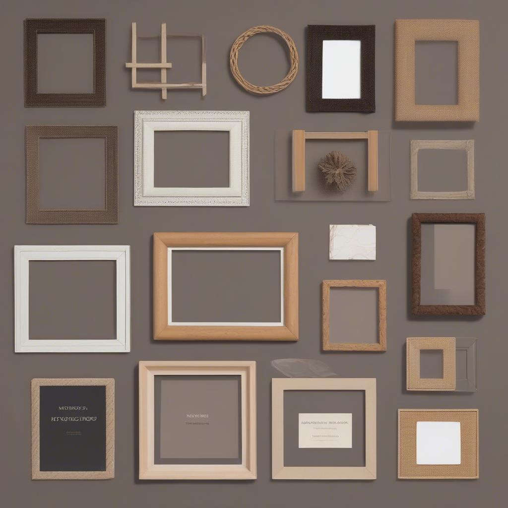 Comparing Different Photo Frame Materials