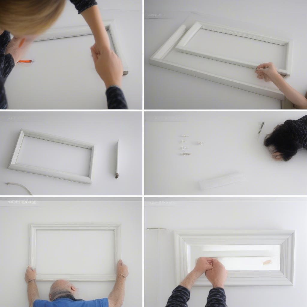 Properly Hanging and Maintaining a 16x24 White Picture Frame