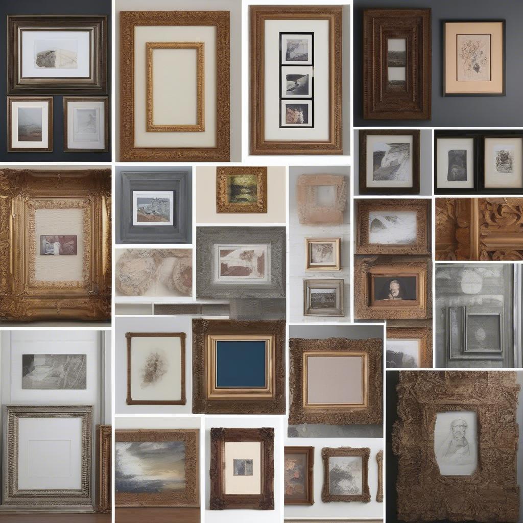 Different 16x25 Picture Frame Styles