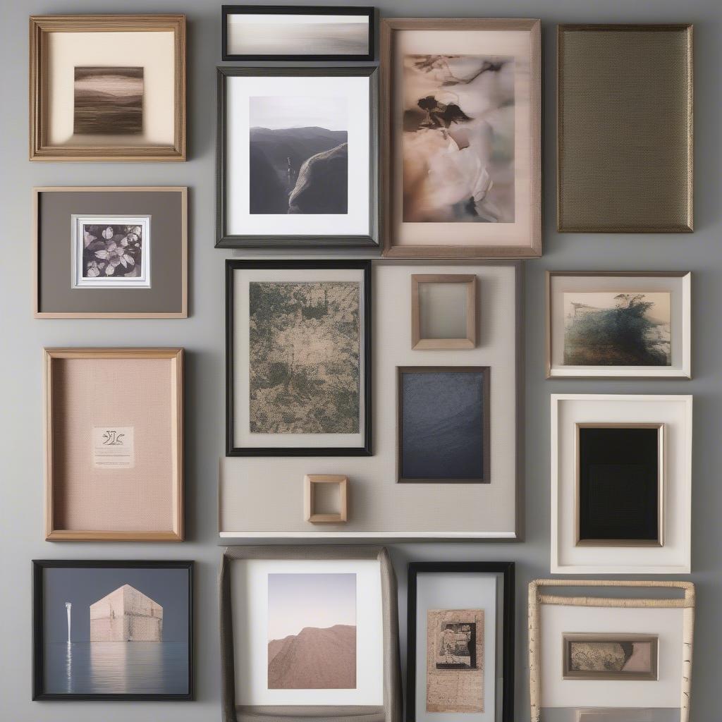 17x25 Picture Frame Material and Style Options