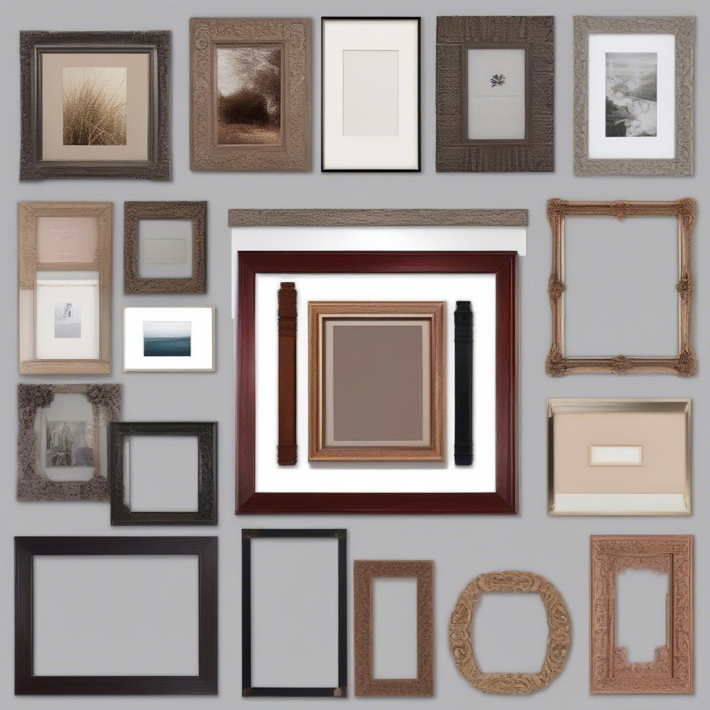 Various 18x27 Picture Frame Styles