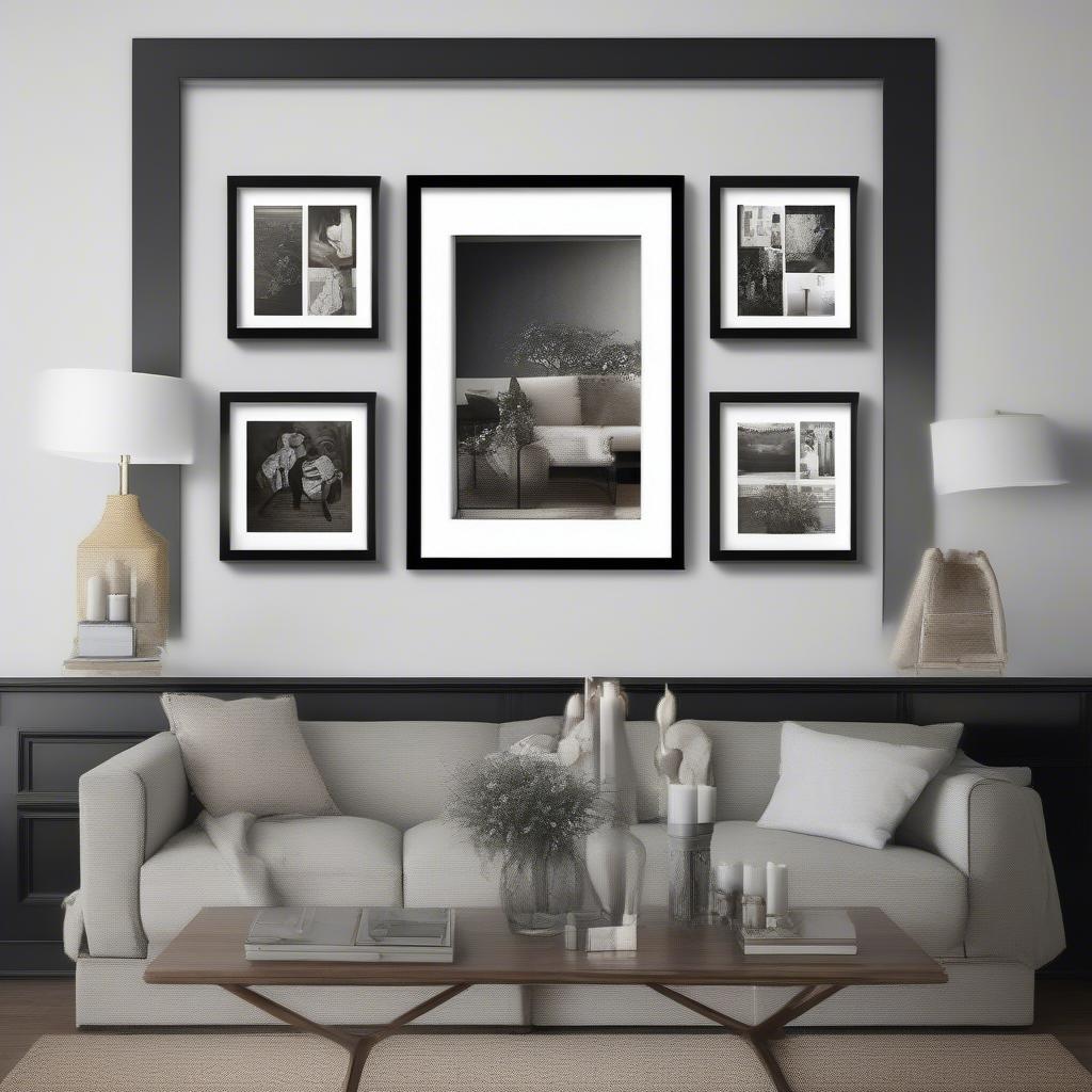 Display Ideas for 20x20 Black Picture Frames