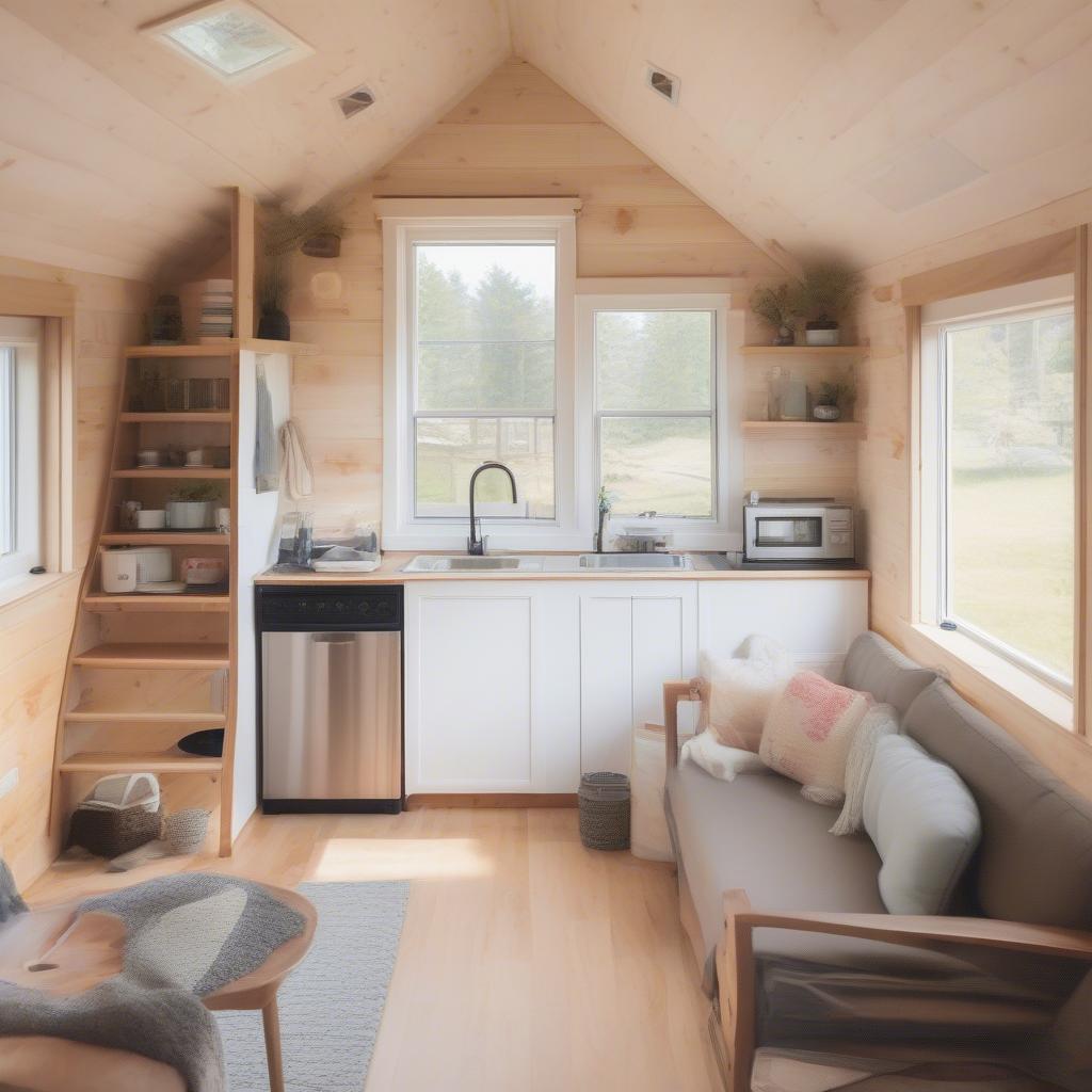 Modern 20x20 Tiny House Interior Design