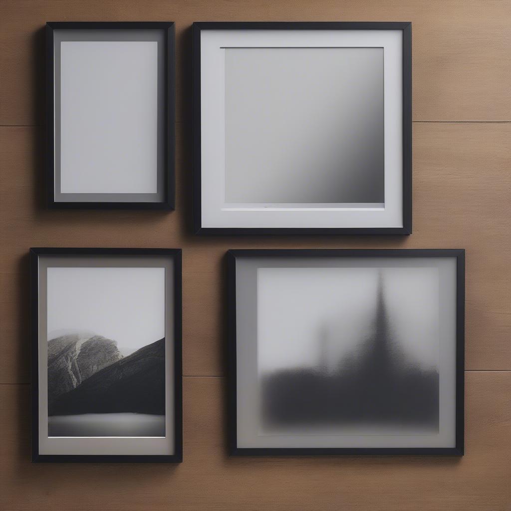 Different Materials for 20x30 Black Poster Frames