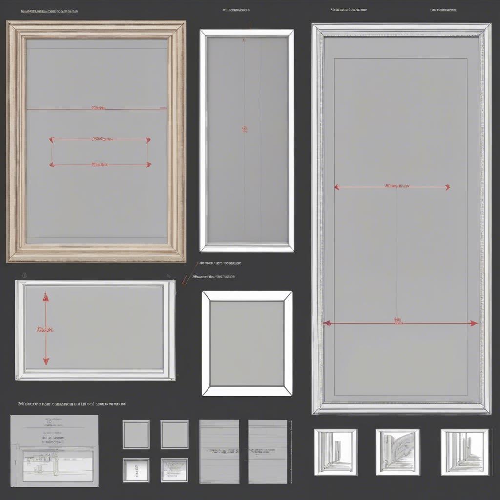 20x30 Frame Dimensions Diagram