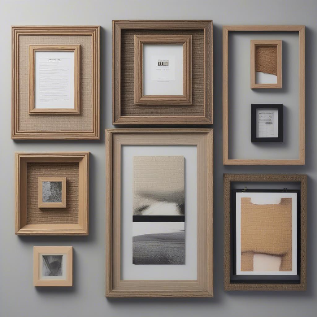 Different Materials for 20x30 Picture Frames