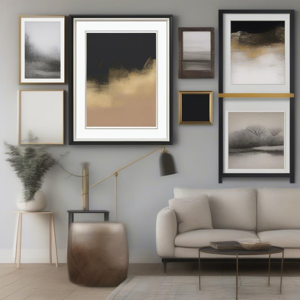 Matching 20x40 Picture Frame Styles to Artwork