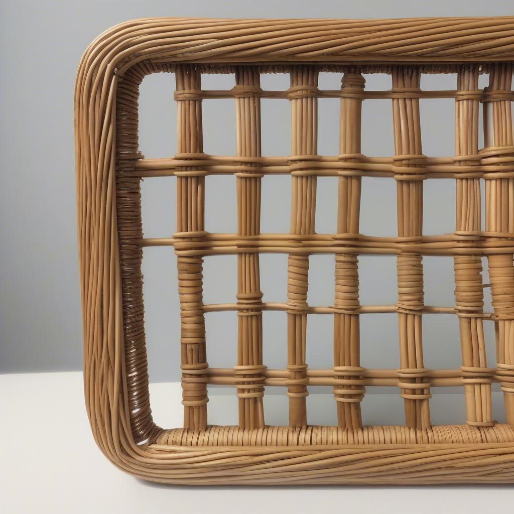 Rectangular Wicker Frame 22x17