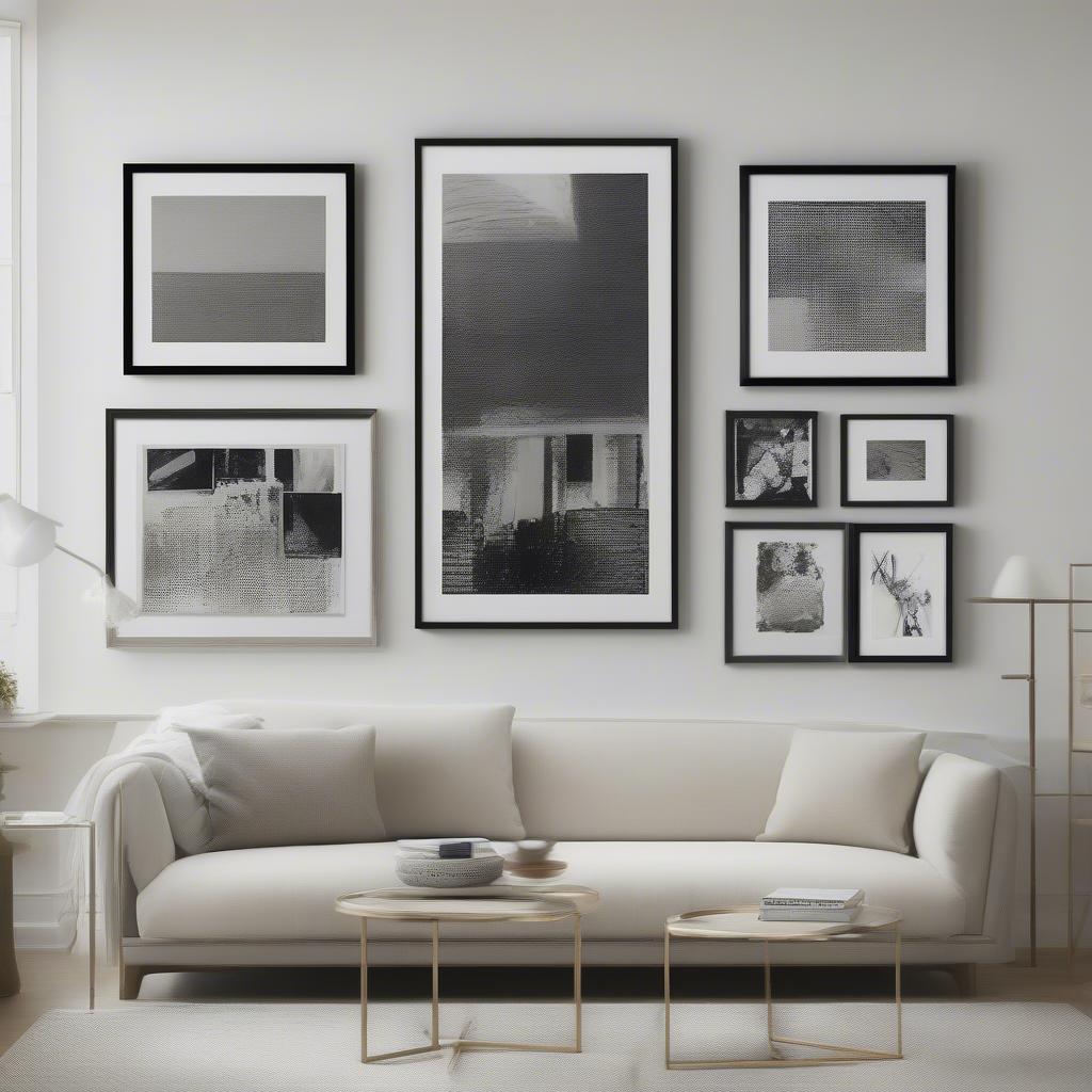 Creating a Gallery Wall with 24x36 Frames