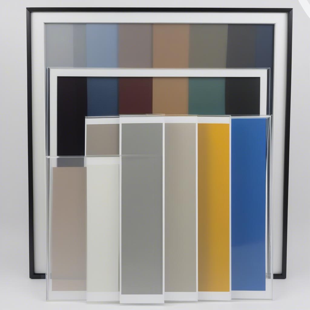 Matting and Glazing Options for 24x36 Frames