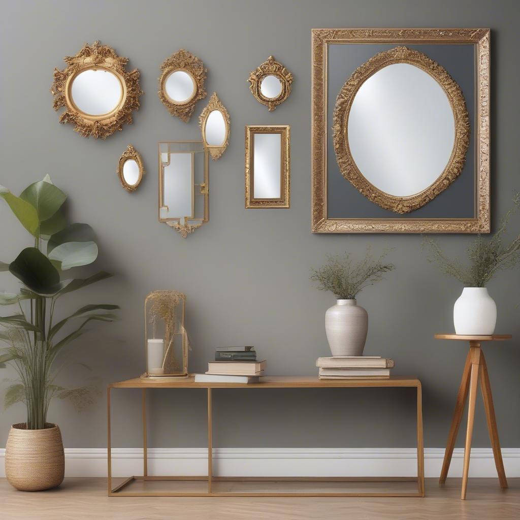 Various 24x36 Mirror Frame Styles