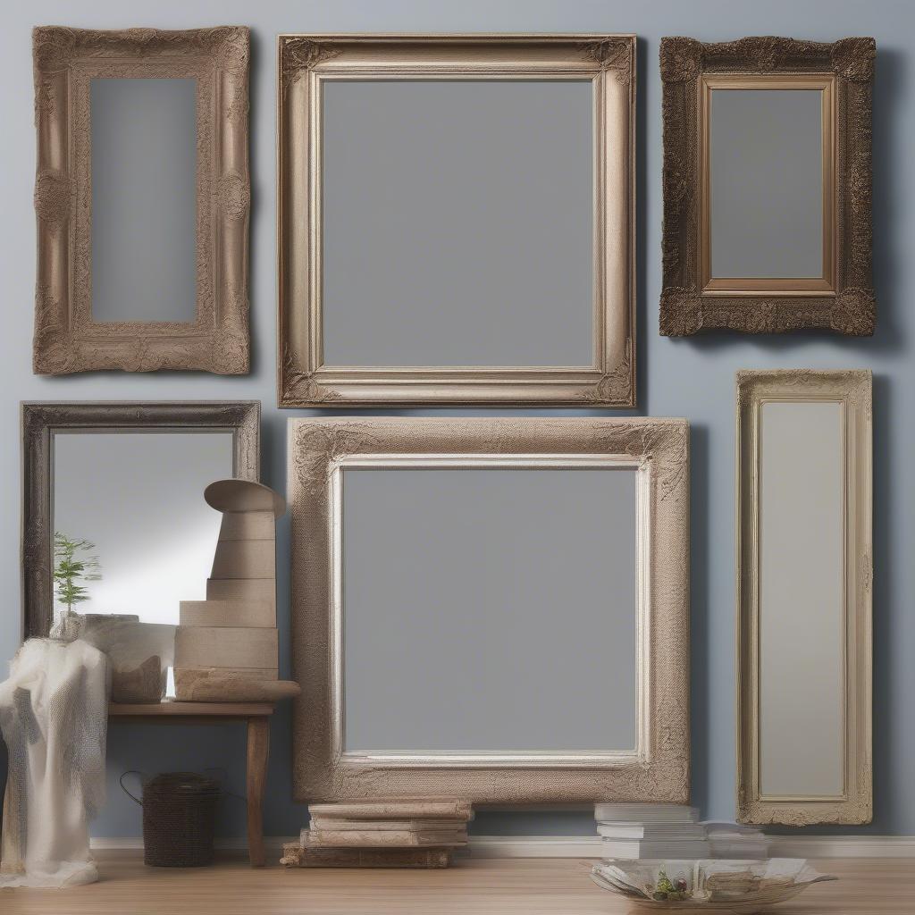 Various 24x36 Mirror Frame Styles