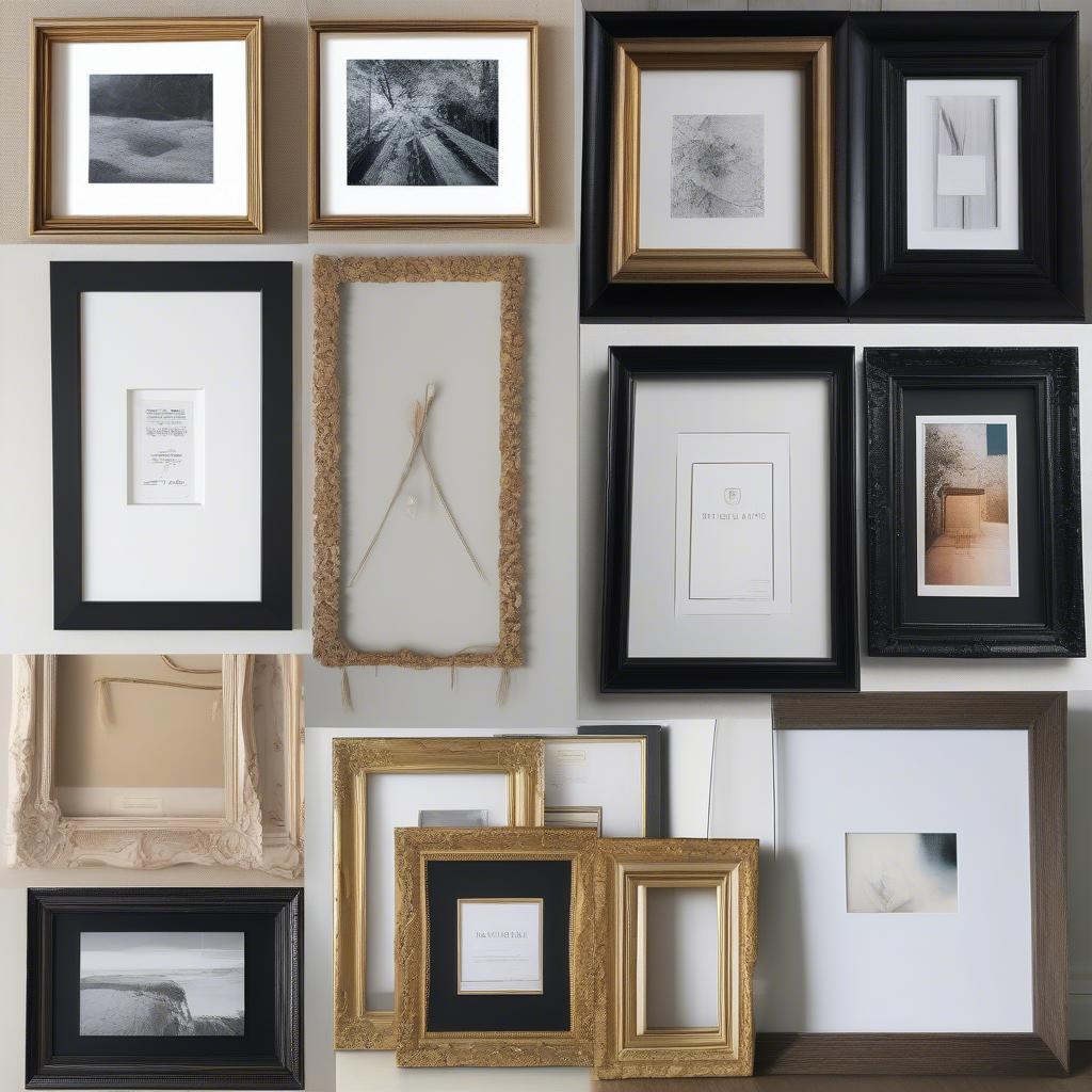 Different Styles of 24x36 Picture Frames