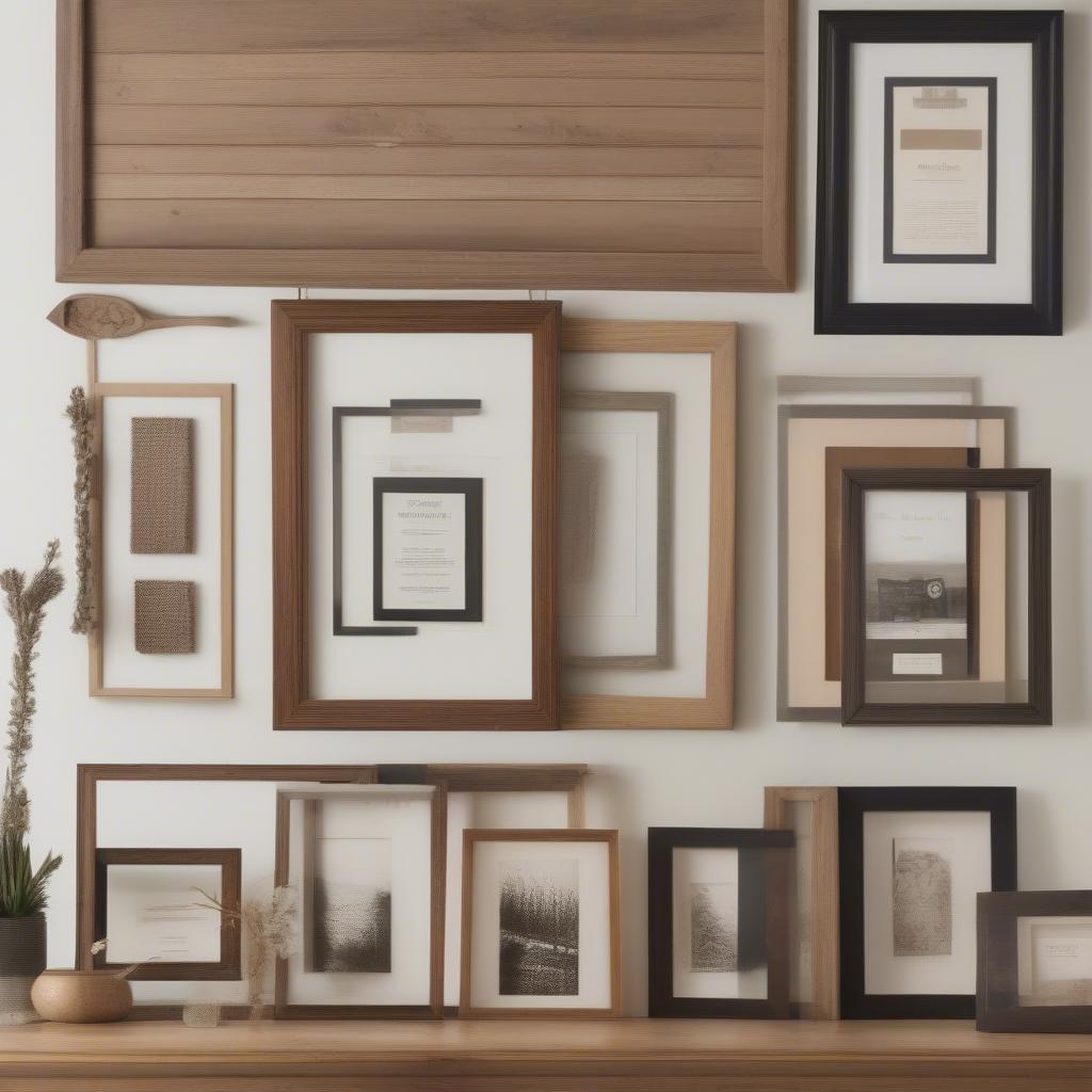 Different Styles of 24x36 Wood Frames