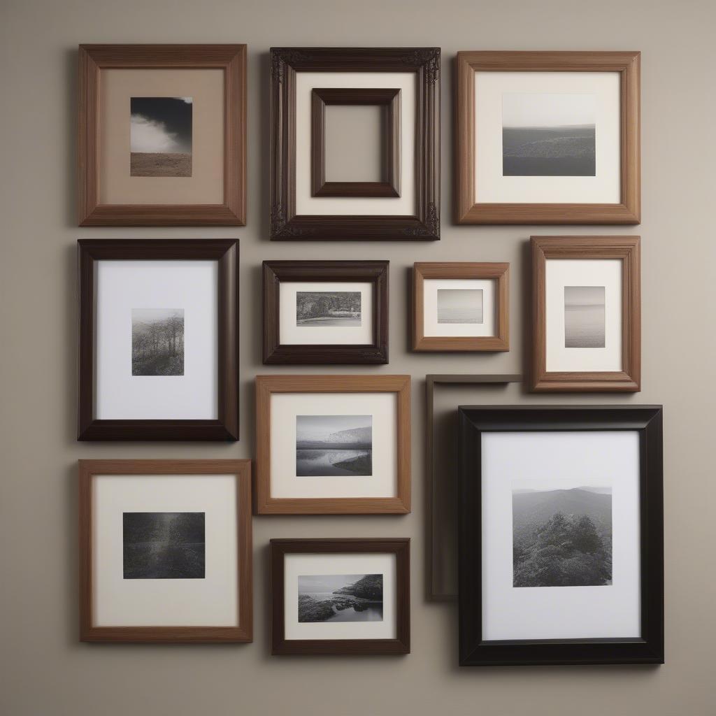 Different Styles of 24x36 Wood Picture Frames