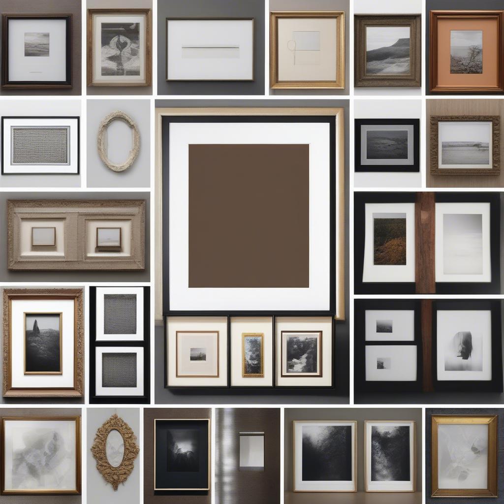 Different Styles of 25x17 Frames