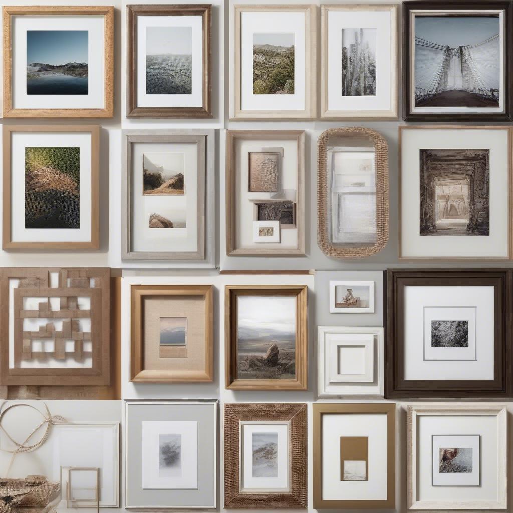 Different Styles of 25x25 Picture Frames